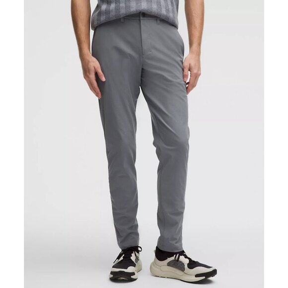 Lululemon ABC Slim Fit Gray Trousers 32L NWT - Picture 2 of 7